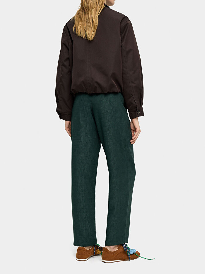 Kırışık Efektli Pantolon