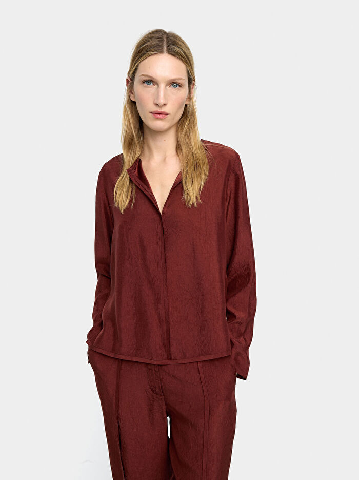 Buruşuk Efektli Bluz