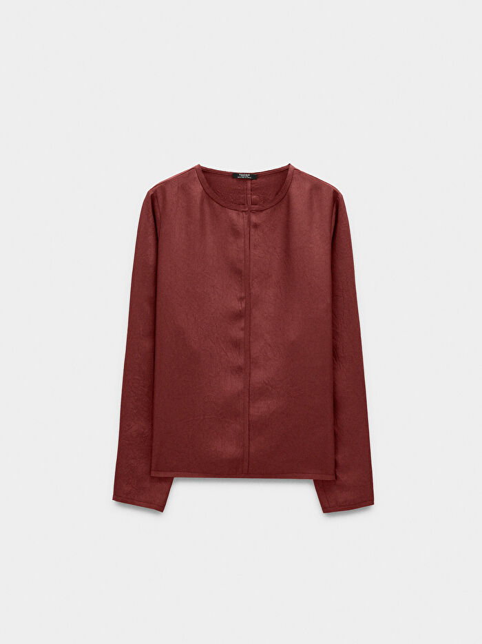 Buruşuk Efektli Bluz