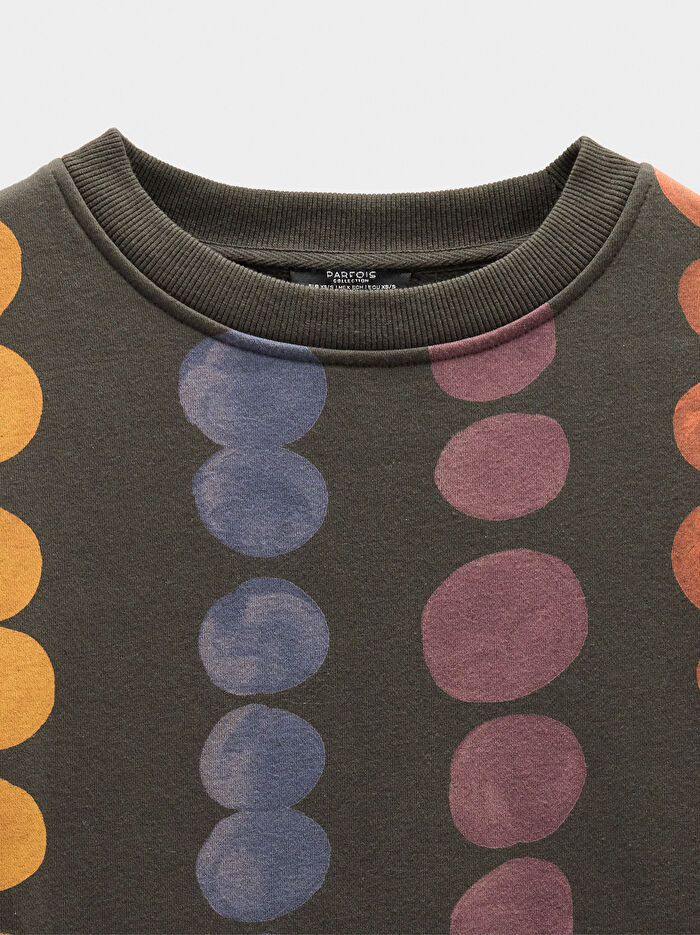 Desenli Sweatshirt