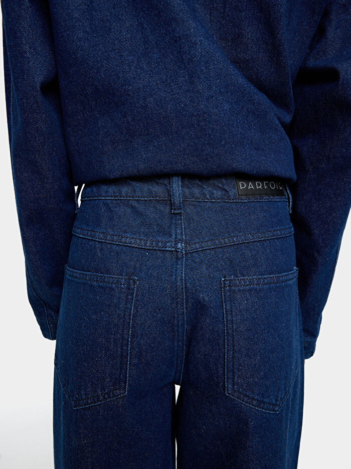 %100 Pamuk Denim Pantolon