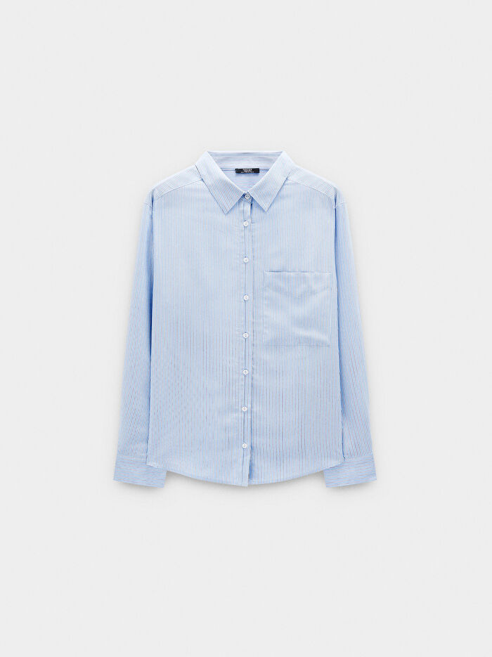 İnce Çizgili Gömlek