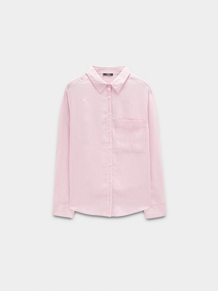 İnce Çizgili Gömlek
