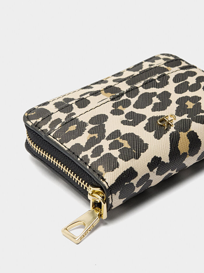 Hayvan Desenli Cüzdan XS