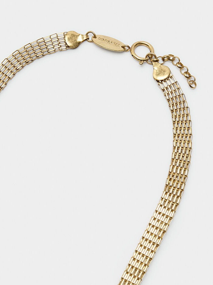 Uzun Çok Zincirli Kolye