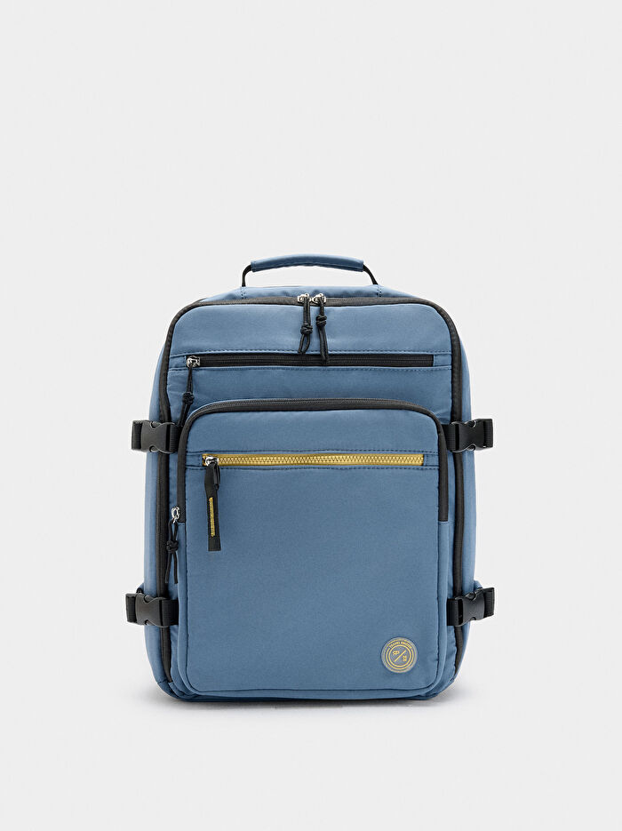 Teknik Kumaş Kabin Boy Sırt Çantası