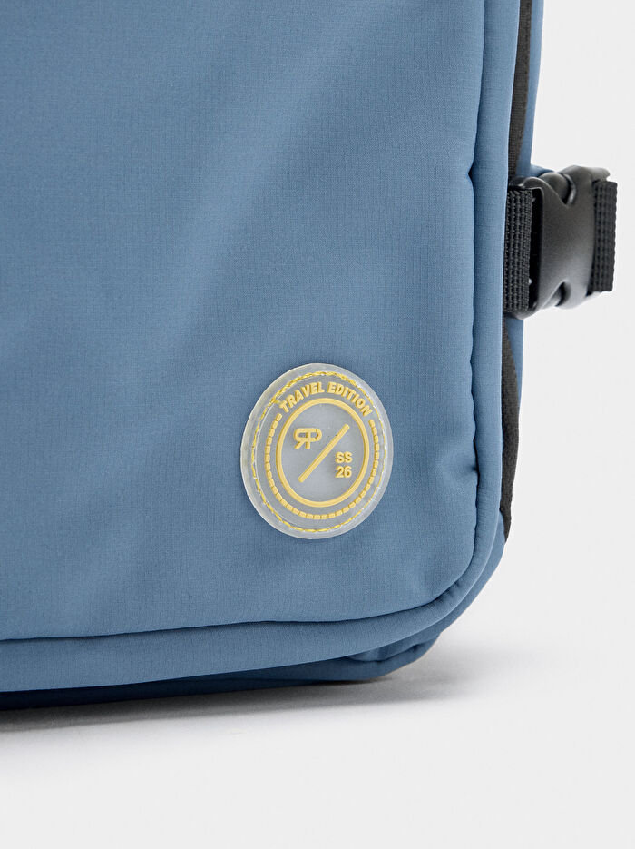 Teknik Kumaş Kabin Boy Sırt Çantası