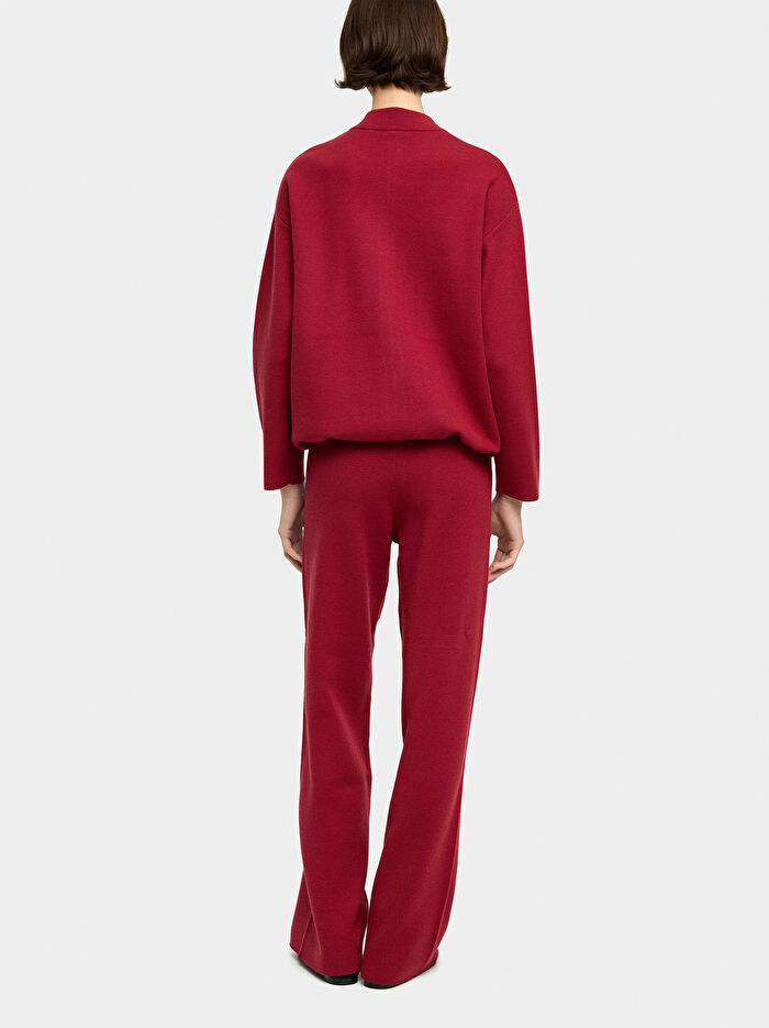 Beli Lastikli Triko Pantolon