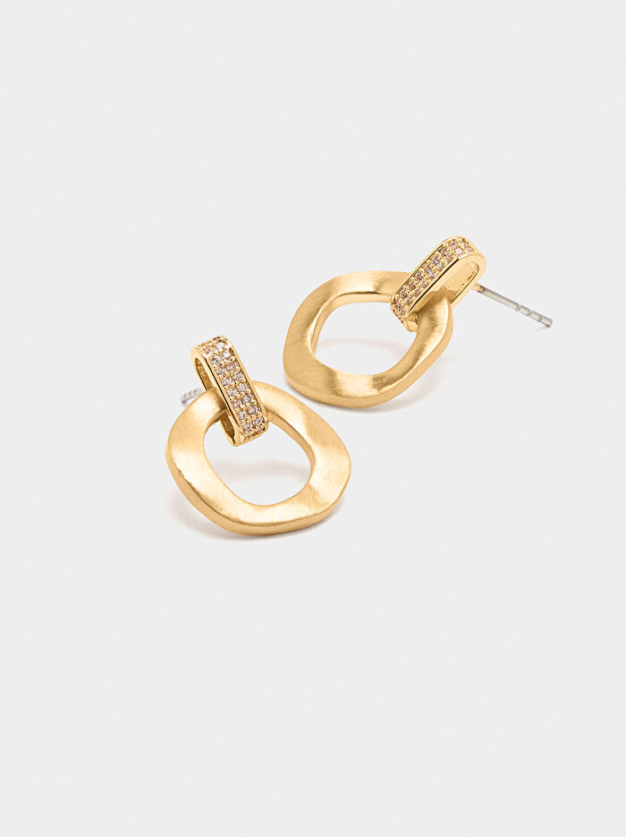 Düzensiz Halka Küpe