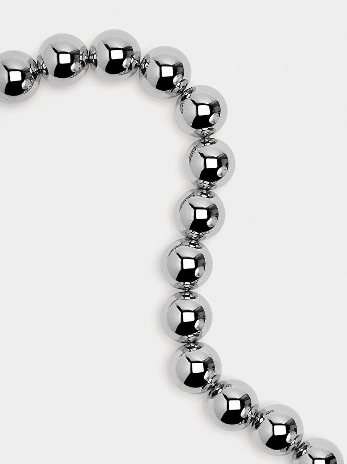 İki Renkli Oval Küpe