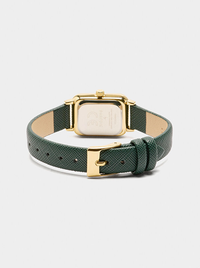 Dokulu Dikdörtgen Saat