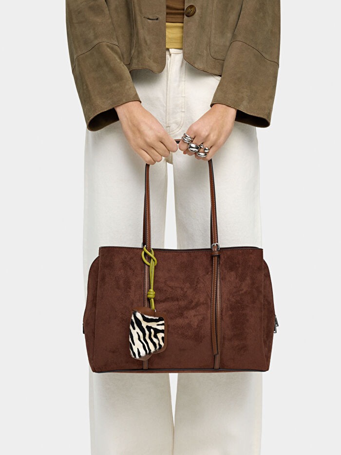 Deri Omuz Askılı 13 İnç Laptop Çantası