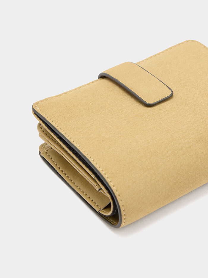 Deri Efektli Cüzdan