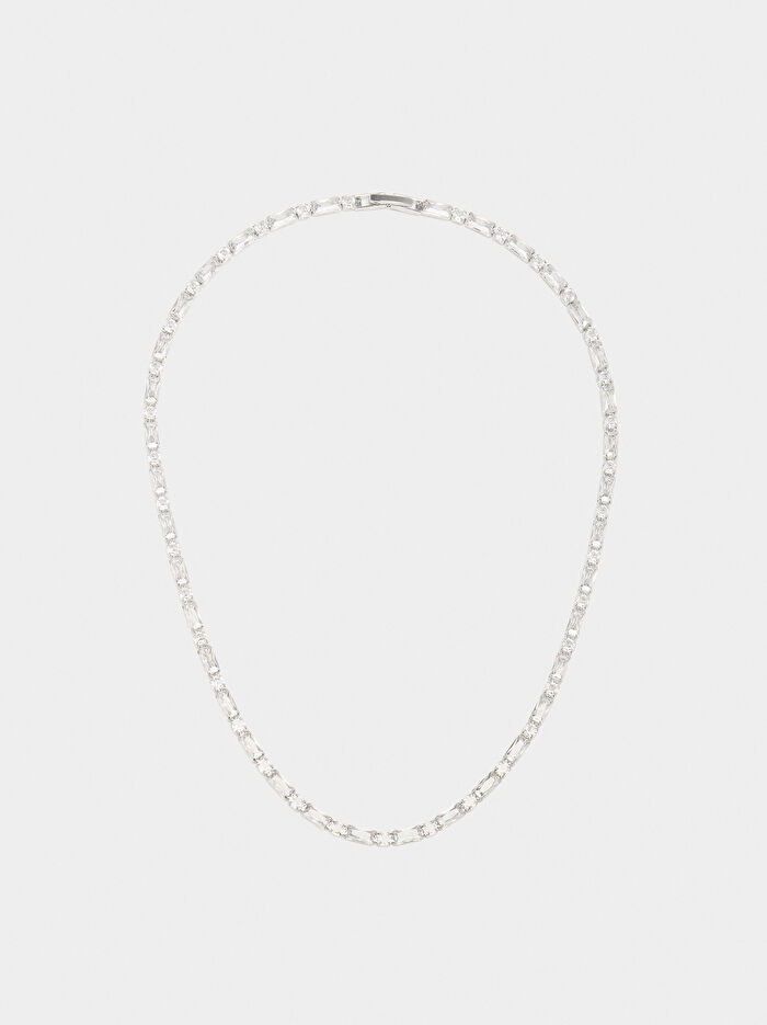 Zirkonya Taşlı Kolye ve Bileklik Seti