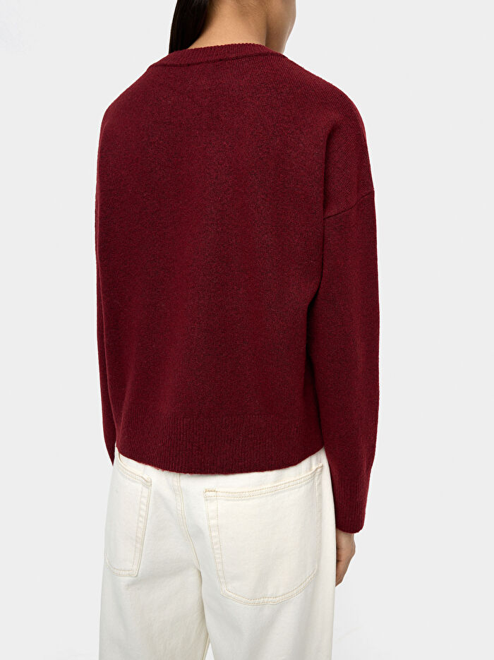 Desenli Örme Hırka