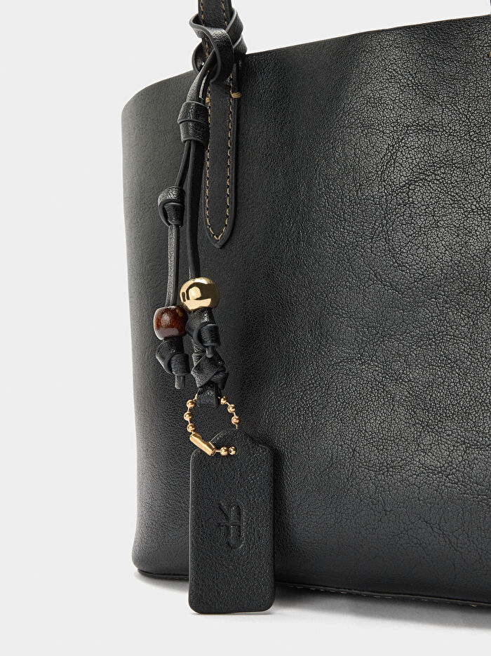 İçi Çıkarılabilir Çift Taraflı Shopper Çanta