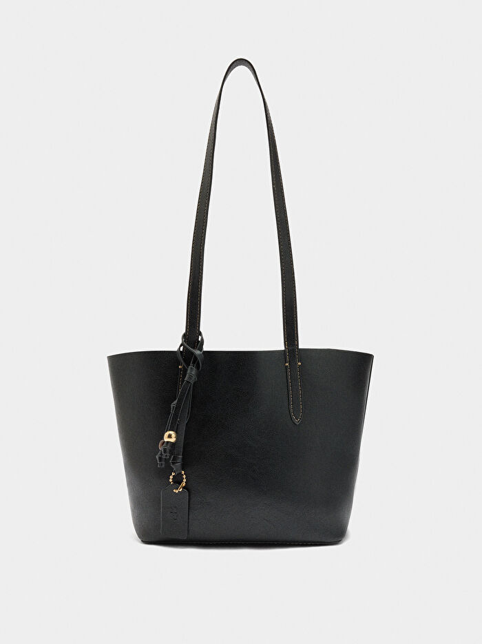 İçi Çıkarılabilir Çift Taraflı Shopper Çanta