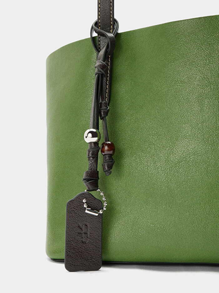 İçi Çıkarılabilir Çift Taraflı Shopper Çanta