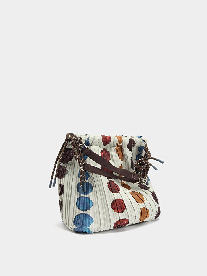 Teknik Kumaş Baskılı Çanta