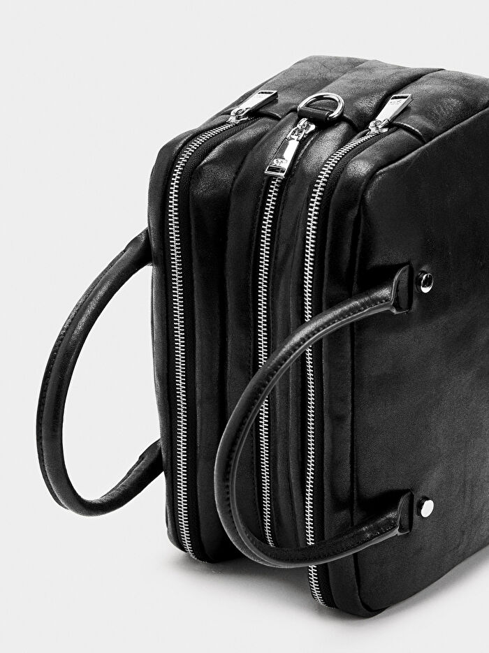 Çatlak Efektli Bowling Çanta