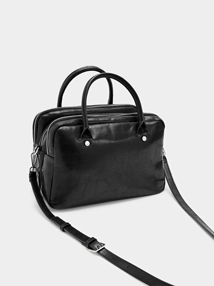 Çatlak Efektli Bowling Çanta