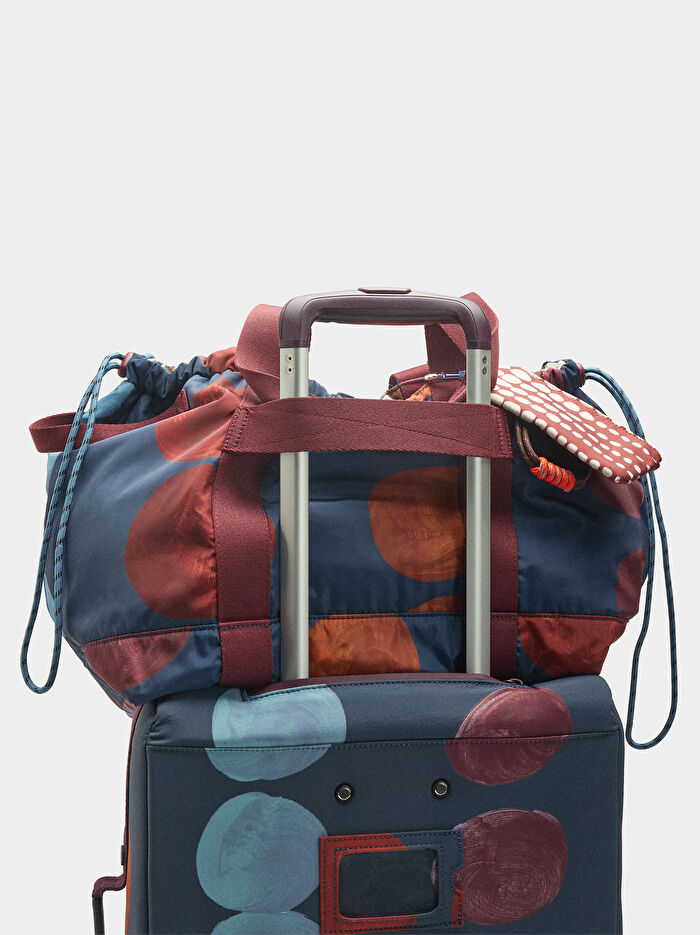 Çift Taraflı Teknik Kumaş Weekend Çanta