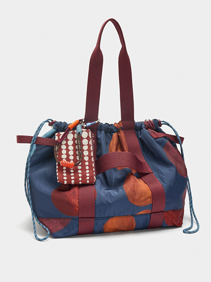 Çift Taraflı Teknik Kumaş Weekend Çanta