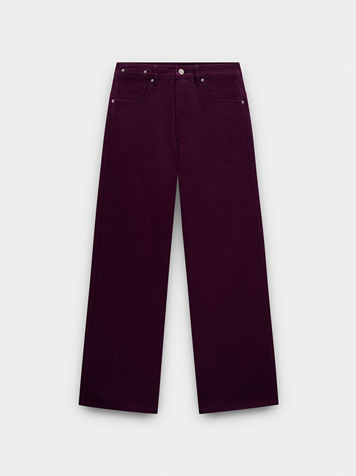 %100 Pamuk Denim Pantolon