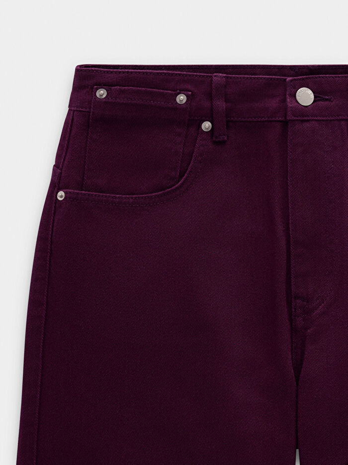 %100 Pamuk Denim Pantolon