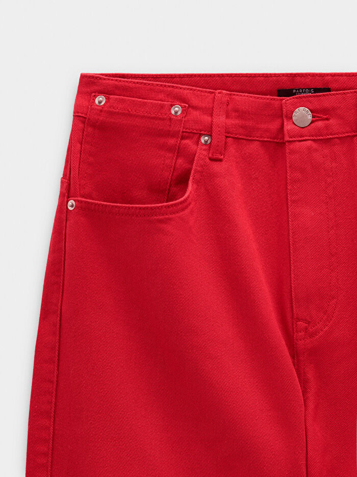 %100 Pamuk Denim Pantolon