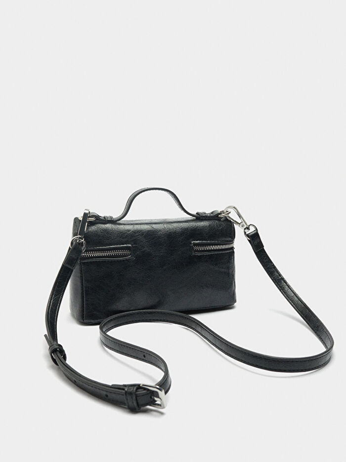 Çatlak Efektli Çok Amaçlı Çanta