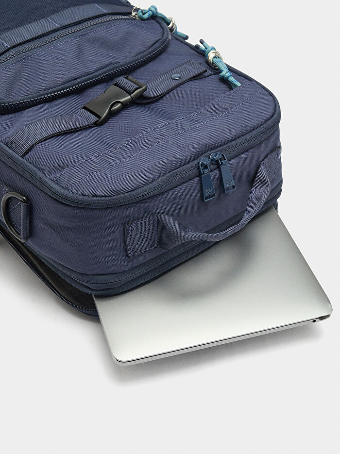 Teknik Kumaş Kabin Boy Sırt Çantası