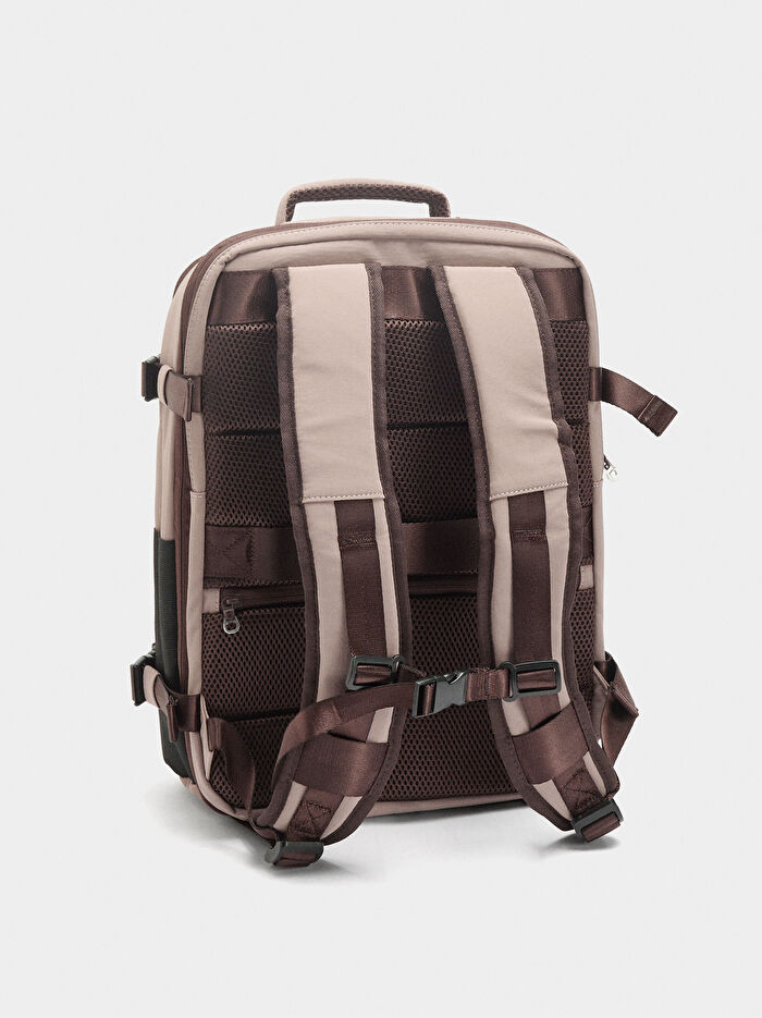 Teknik Kumaş Kabin Boy Sırt Çantası