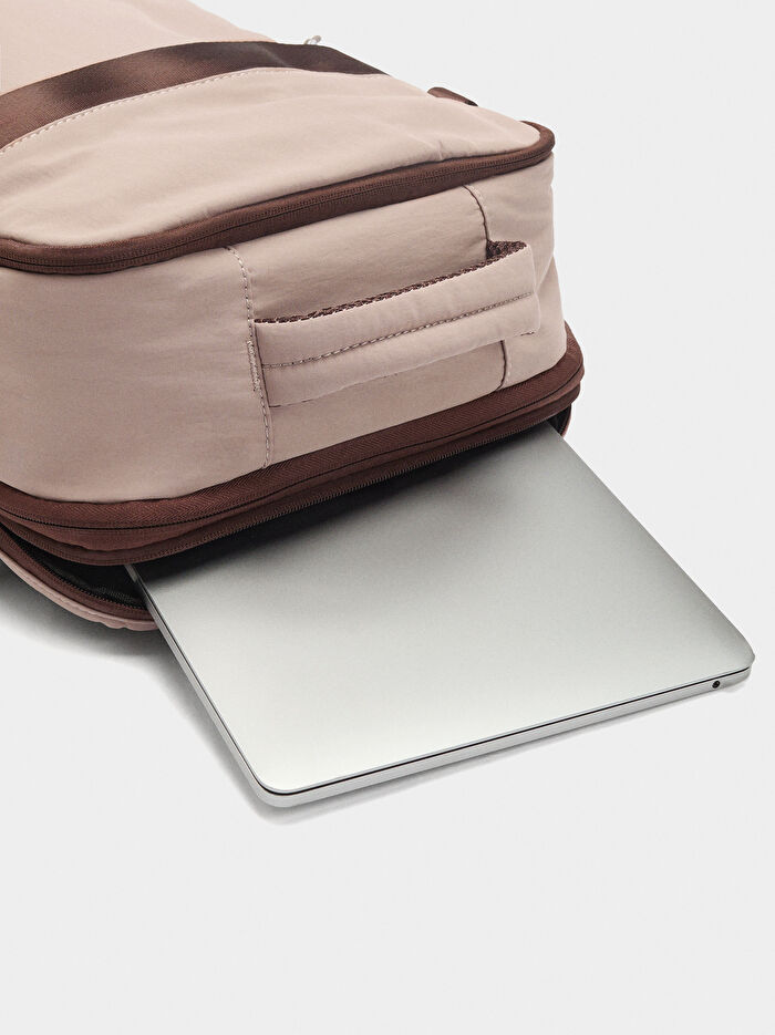 Teknik Kumaş Kabin Boy Sırt Çantası