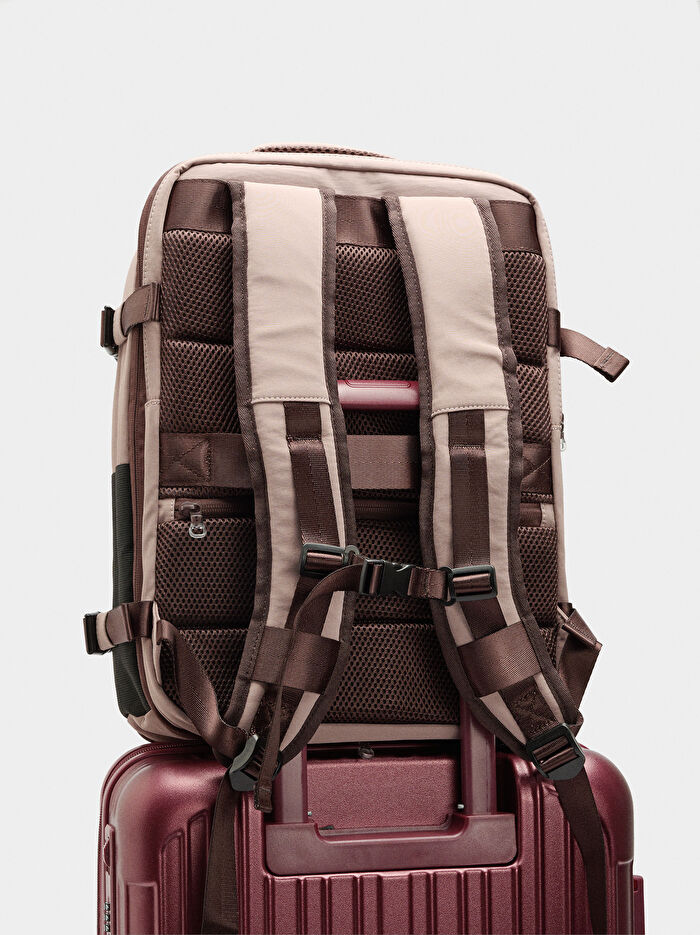 Teknik Kumaş Kabin Boy Sırt Çantası