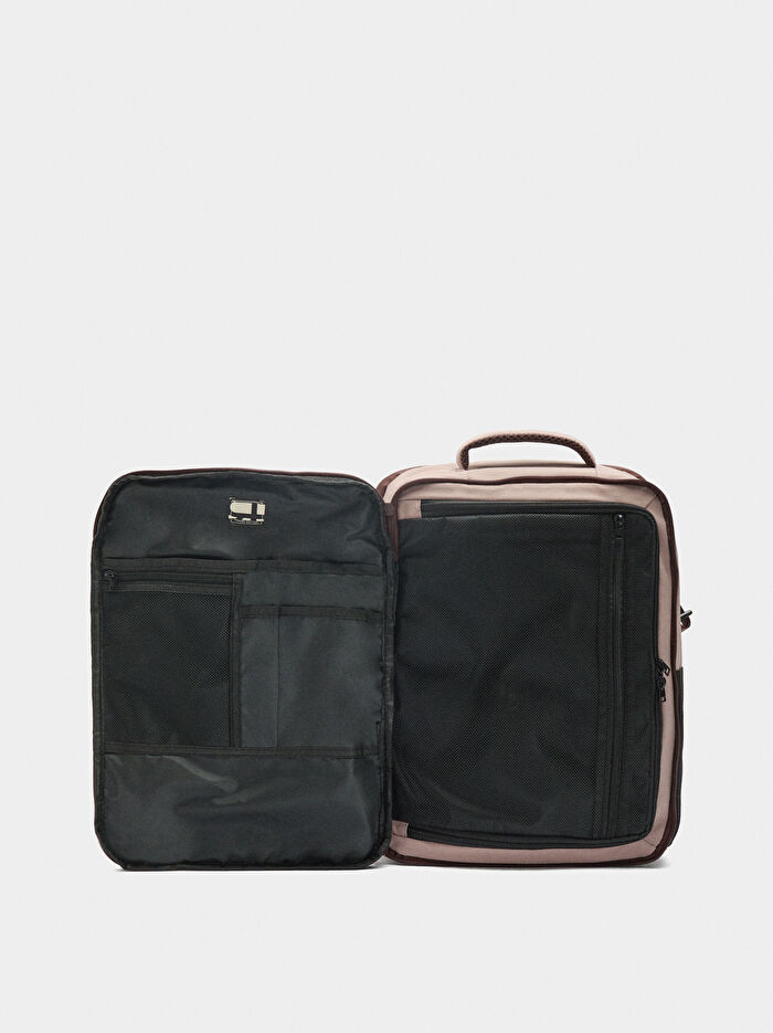 Teknik Kumaş Kabin Boy Sırt Çantası