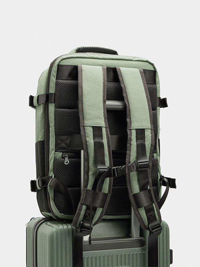 Teknik Kumaş Kabin Boy Sırt Çantası