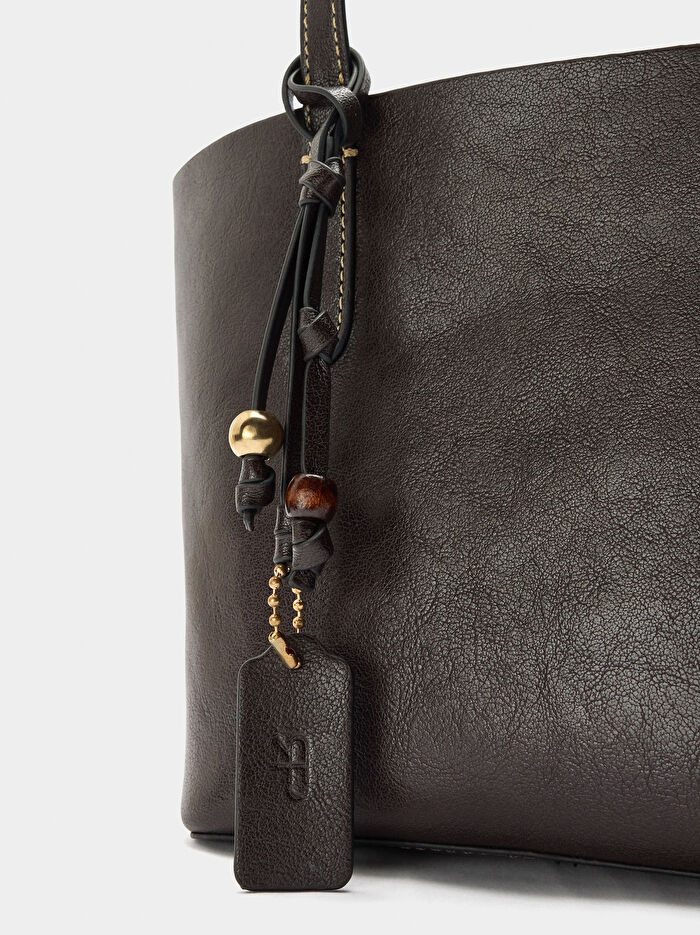 İçi Çıkarılabilir Çift Taraflı Shopper Çanta