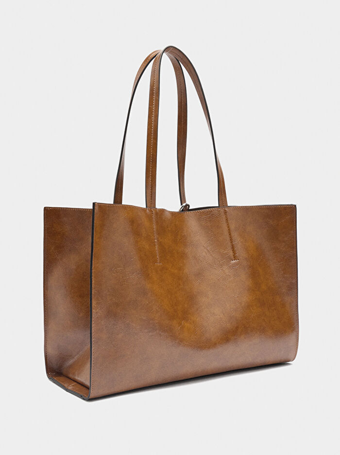 Charm'lı Shopper Çanta