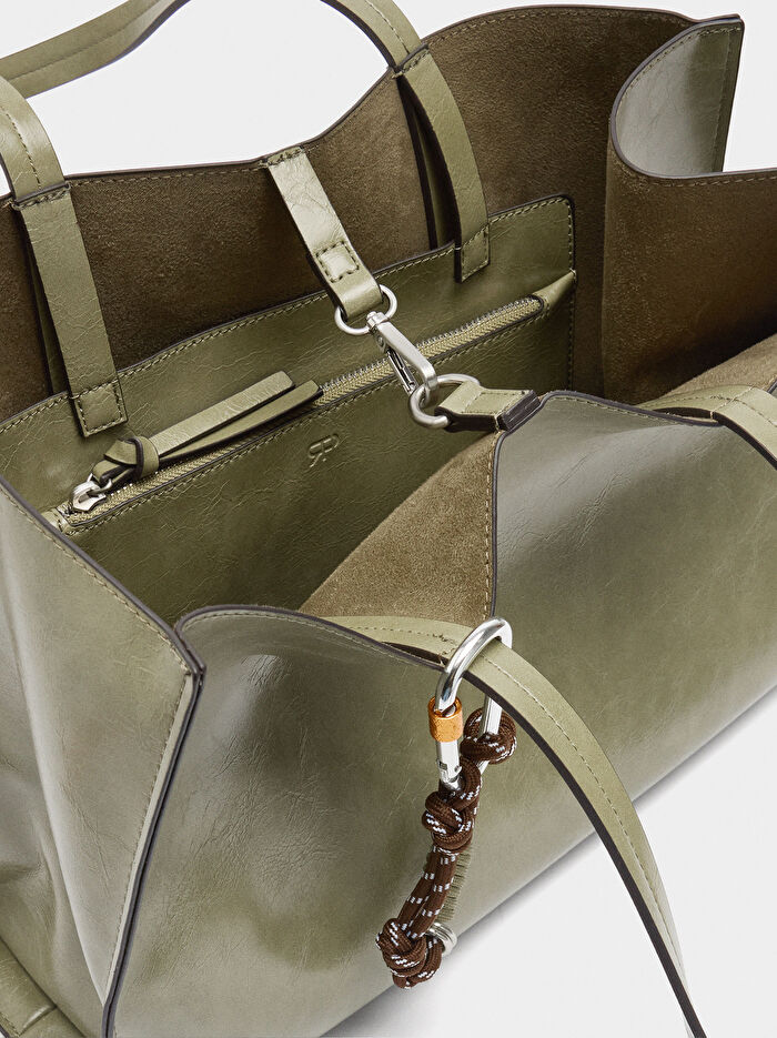 Charm'lı Shopper Çanta