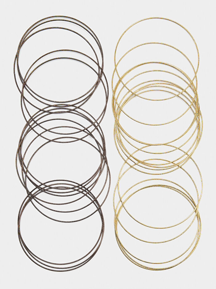 Çapraz Tasarımlı Sert Bileklik