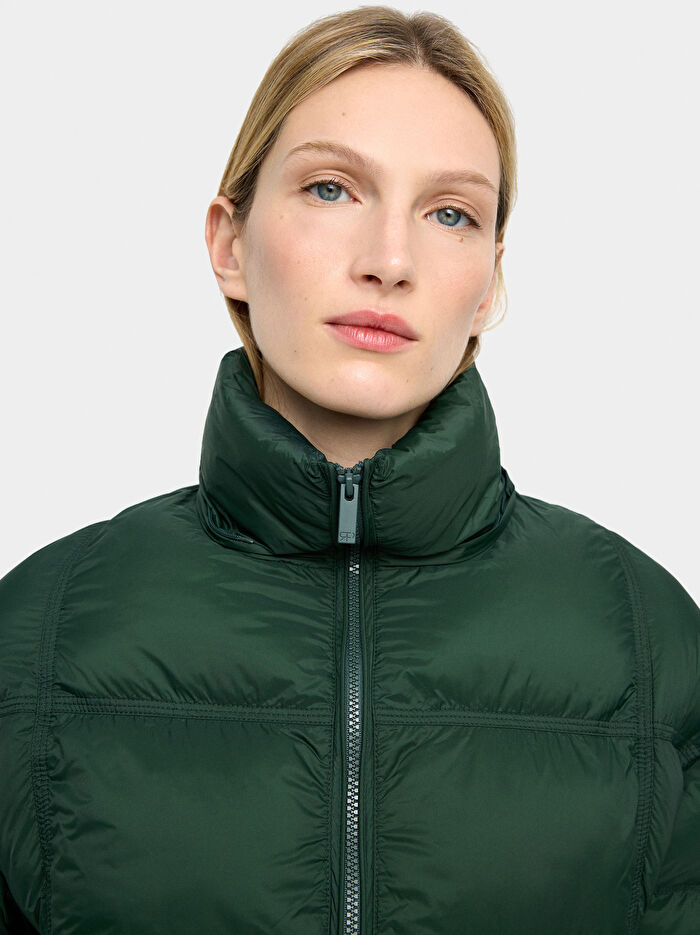 Çıkarılabilir Kapüşonlu Kapitone Mont