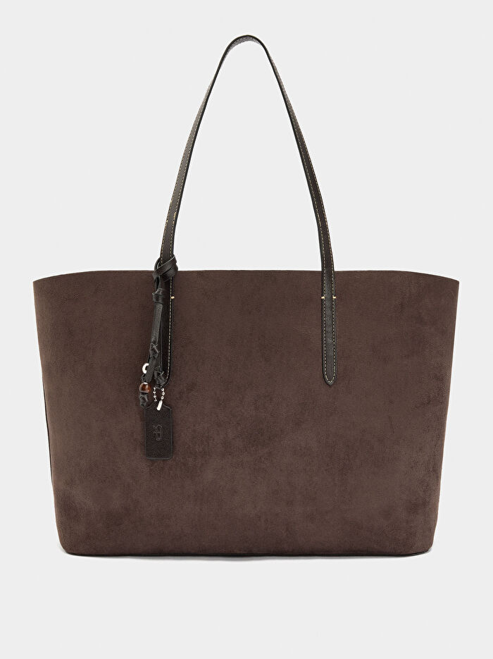 İçi Çıkarılabilir Çift Taraflı Shopper Çanta L