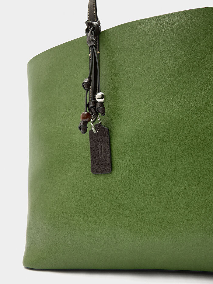 İçi Çıkarılabilir Çift Taraflı Shopper Çanta L