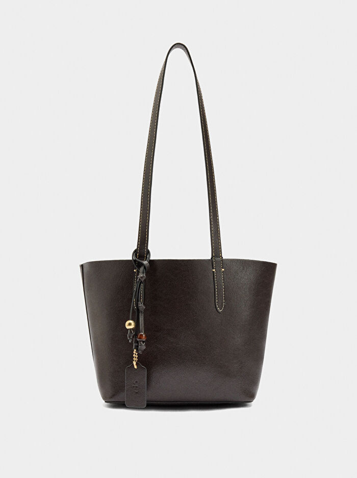 İçi Çıkarılabilir Çift Taraflı Shopper Çanta M