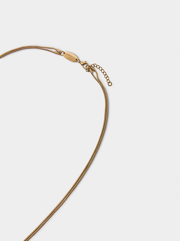 Kalpli Yılan Zincir Kolye