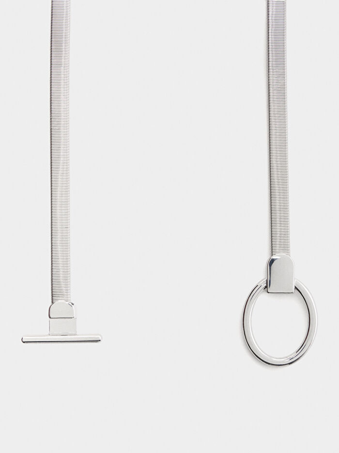 Gümüş Metal Kemer