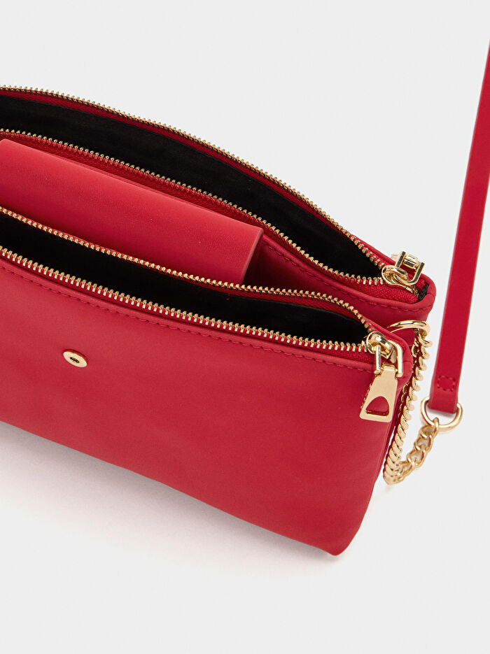 Yumuşak Dokulu Çapraz Çanta