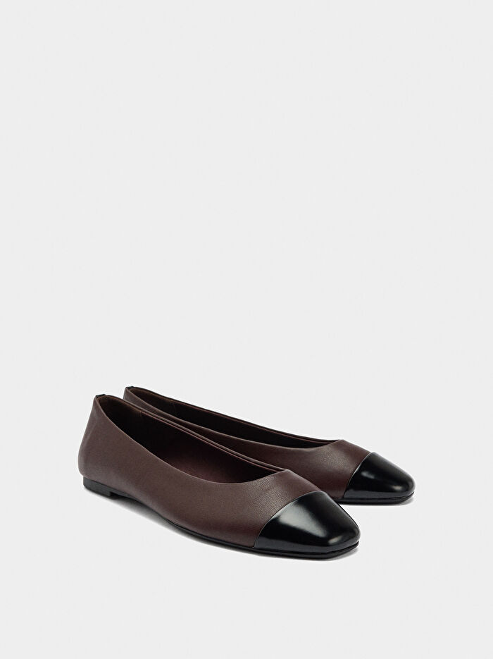 Kontrastlı Düz Babet