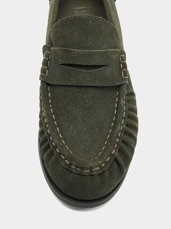 Dikişli Deri Makosen